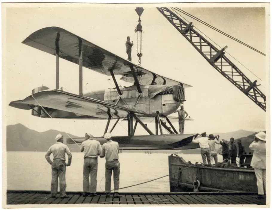 U.S. Army Douglas World Cruiser aircraft during the 1924 round-the-world flight
